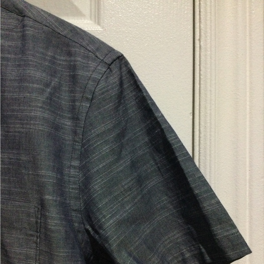 NWOT Hudson North Cotton Button Down Shirt - Picture 4 of 5